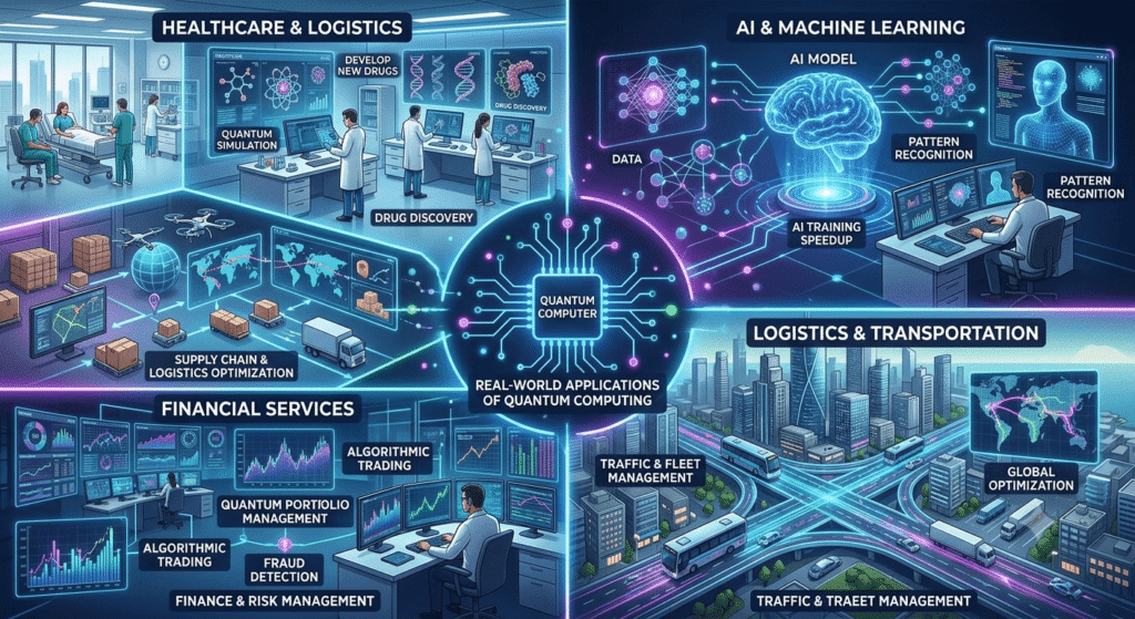 application of quantum computing